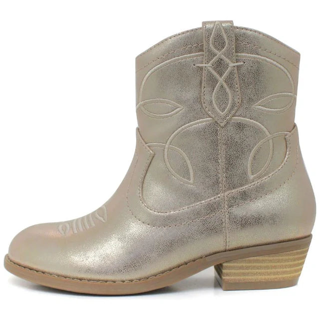 Mia Little KIt Gold short boots