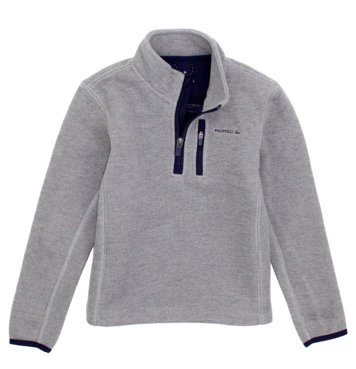 Highland pullover light heather grey