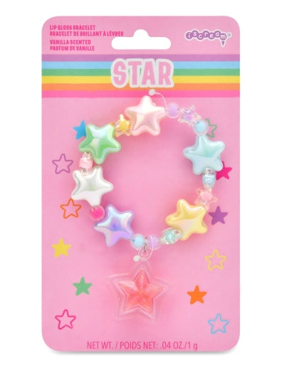 star lip gloss bracelet