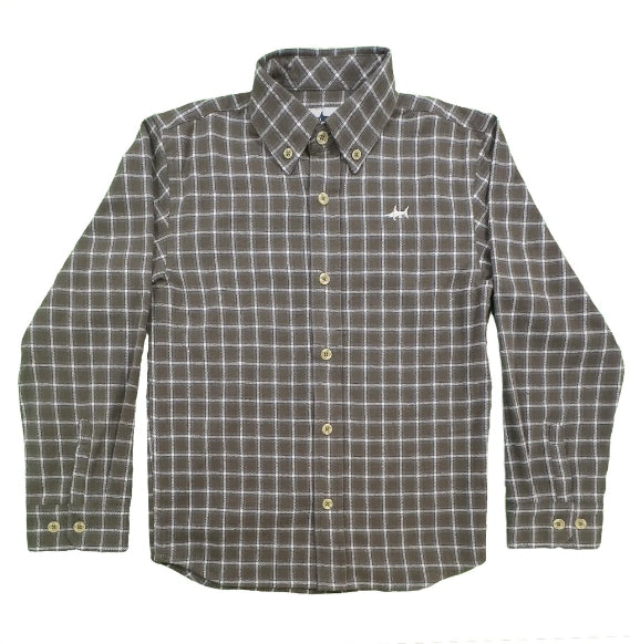 Olive Folly island Flannel