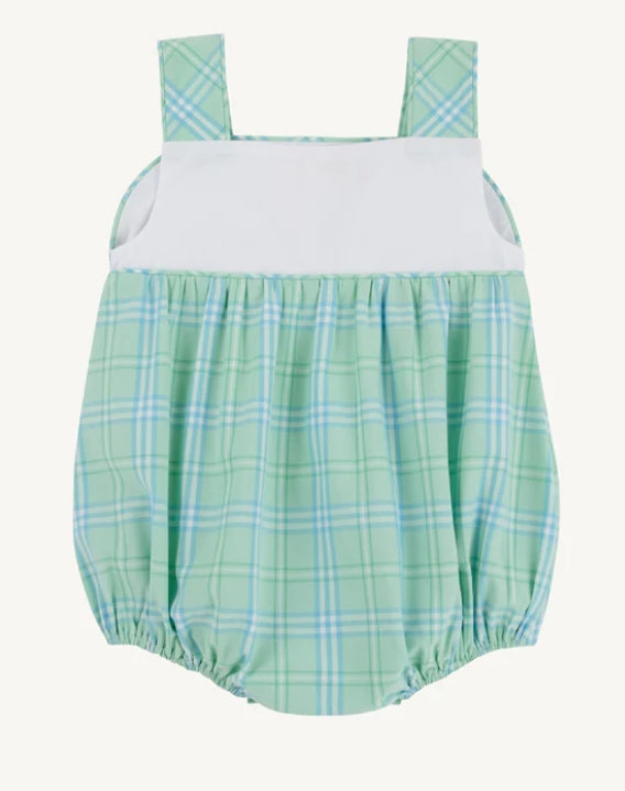 Green Plaid Bingham Bubble