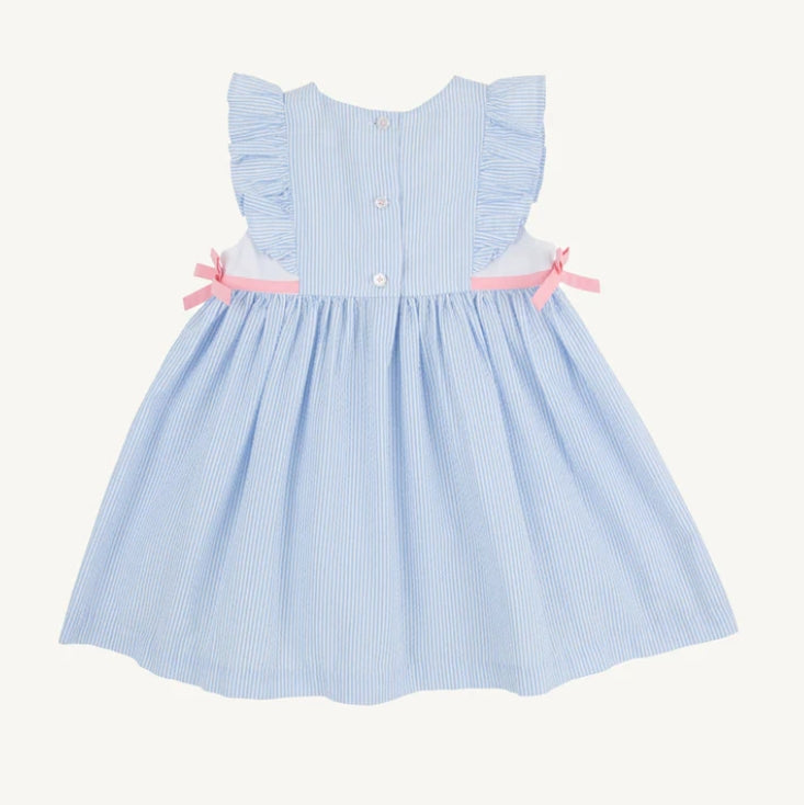 Pammys Pinafore seersucker