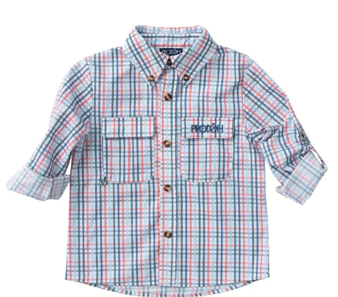 Rose Multi Plaid Shirt