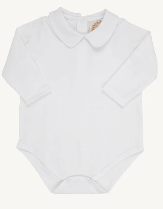 peter pan collar onsie