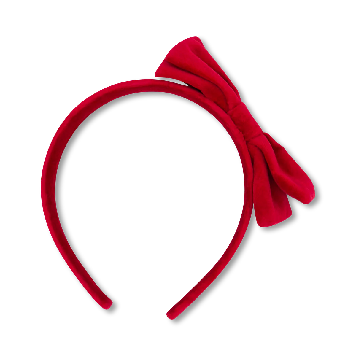 Hadley Headband- Ruby red