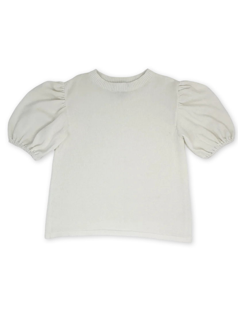 Charlotte cream blouse