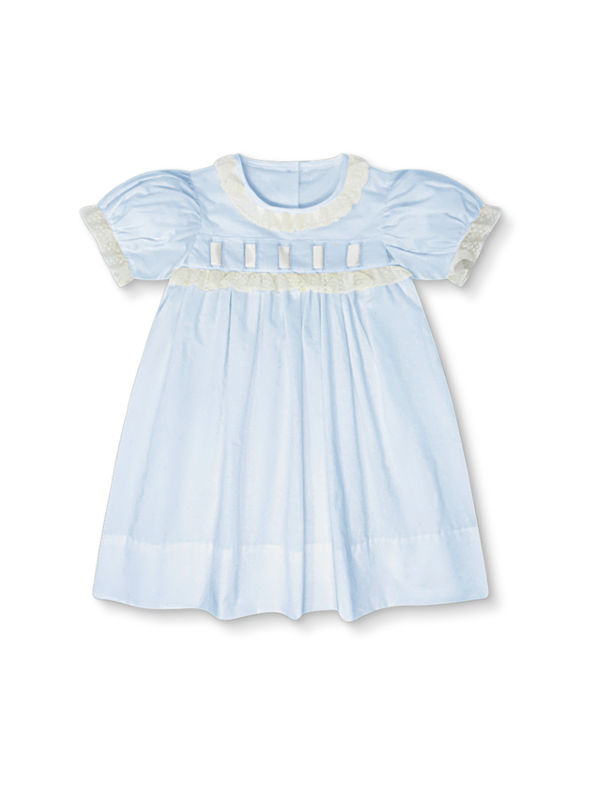 Pairs dress white Ecru