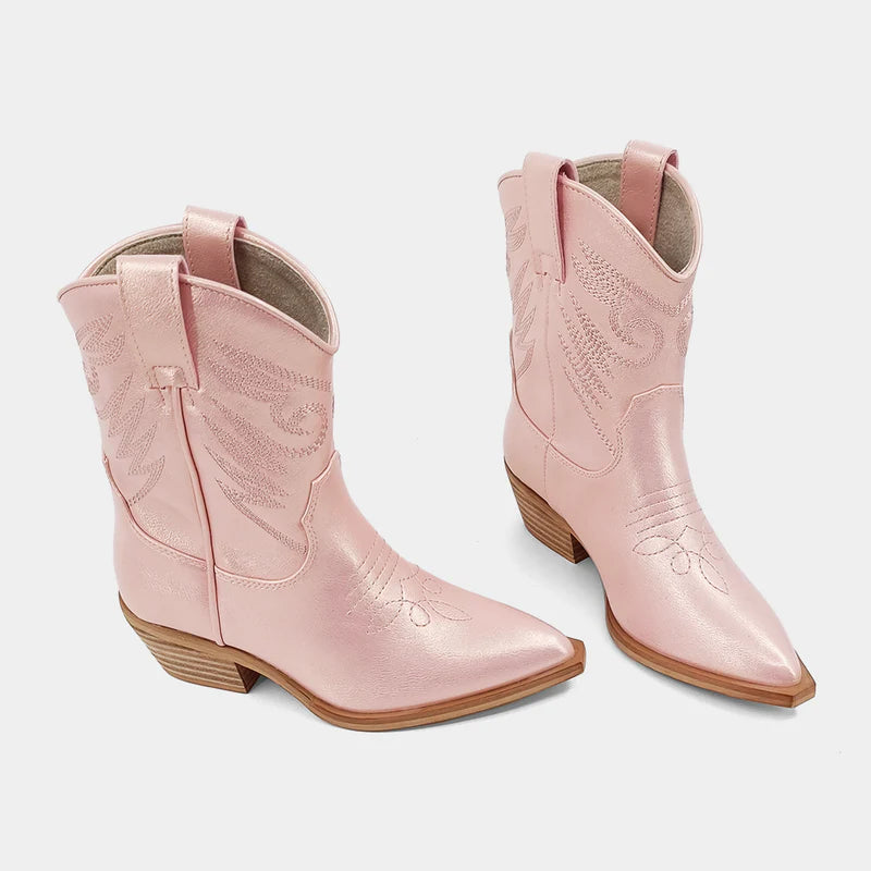 Rose Gold Zahara boots
