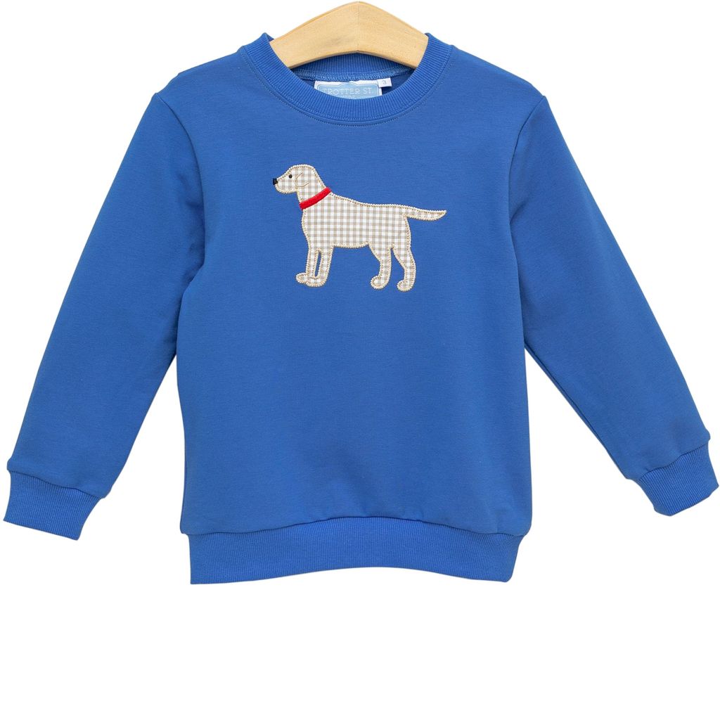 French Terry Pullover dog