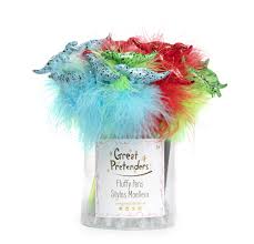 Dino fuzzy pens