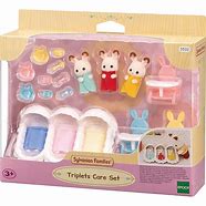 Calico Critters Triplets Care Set