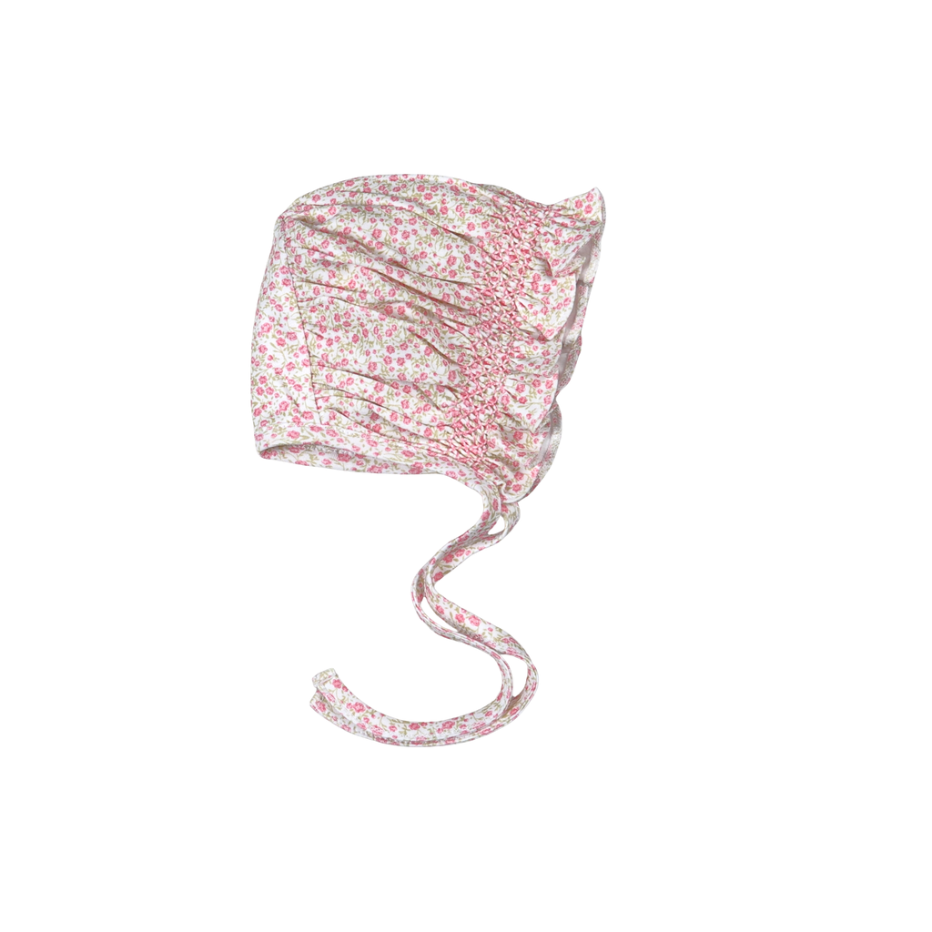 Melody hand smocked bonnet
