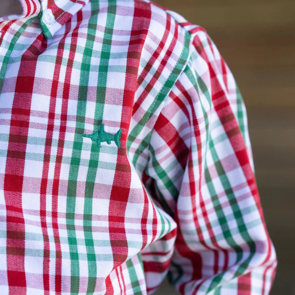 Sleigh plaid carter oxford shirt