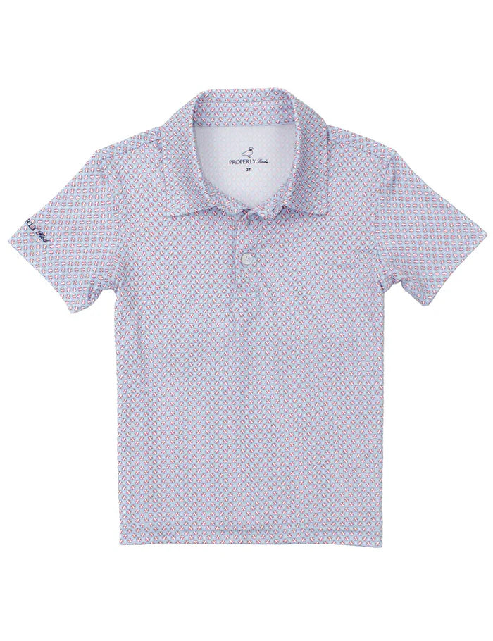 Boys Inlet Polo Fastball