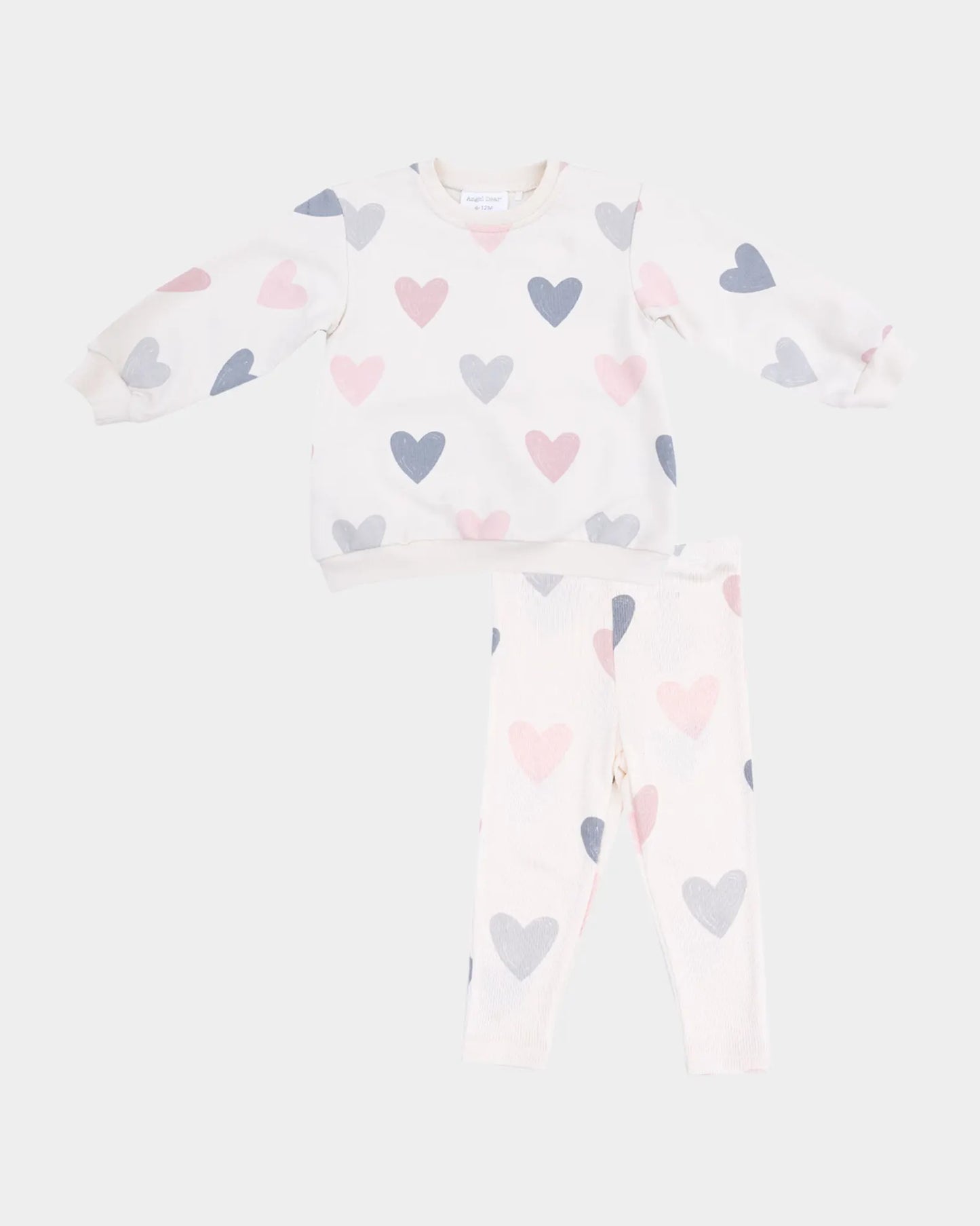 Hearts Sweatshirt + Leggings