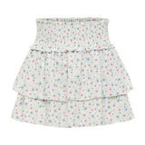 scottie skirt pink and blue floral