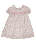 Devin Pink clover garden dress