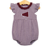 Megaphone bubble-maroon