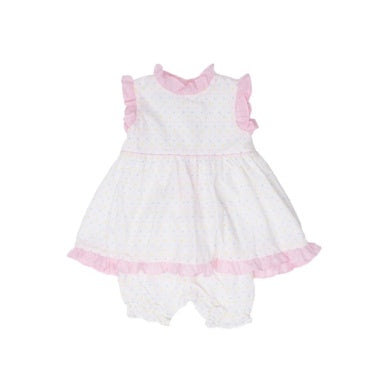 Regean Bloomer Set-Pastel Swiss Dot