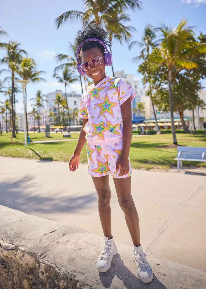 Super Star Hoodie Short set