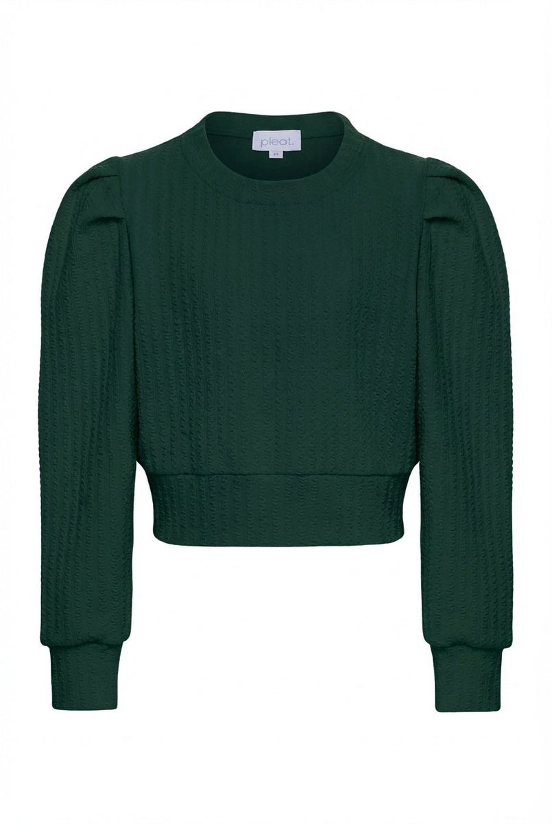 Jane textured hunter sweatshirt