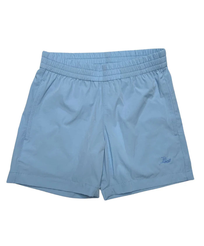 Blue performance play shorts
