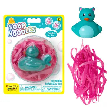 Shark soap noodles bath