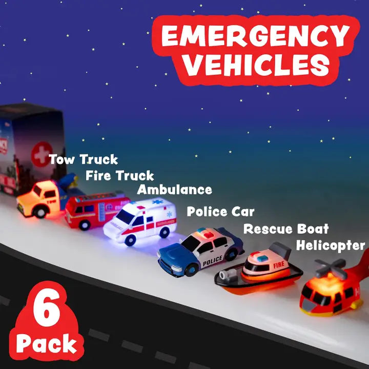 Light up cars