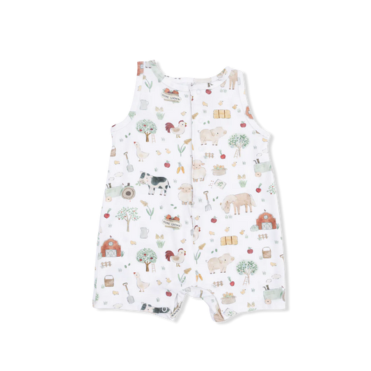 Farm animal romper