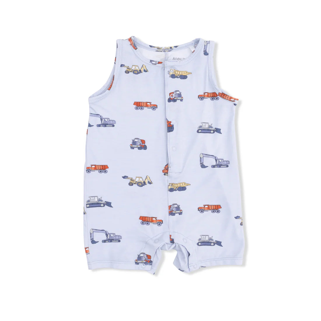Construction Vehicles romper