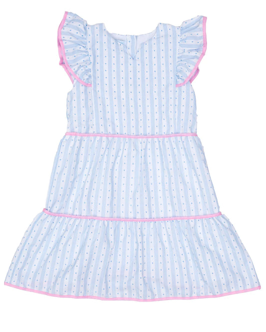 Harley Blue Stripe Breeze Dress