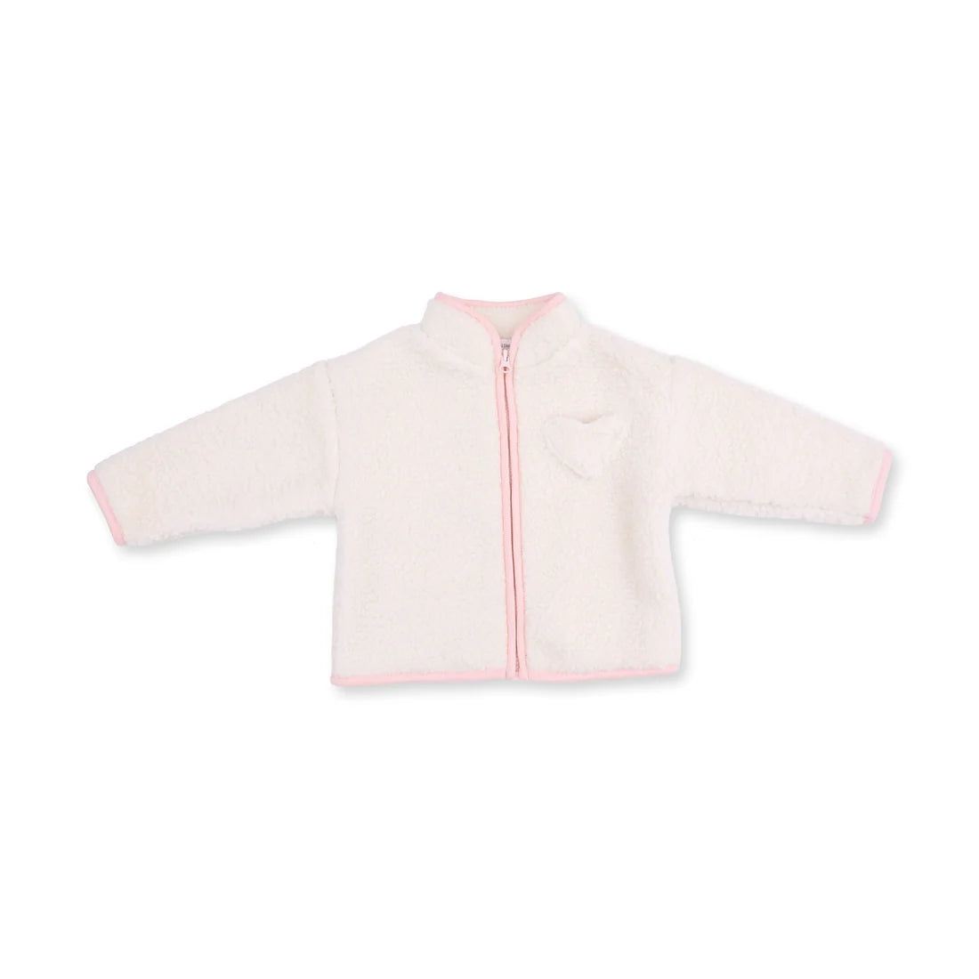 Sherpa - Zip Jacket With Lining Pink