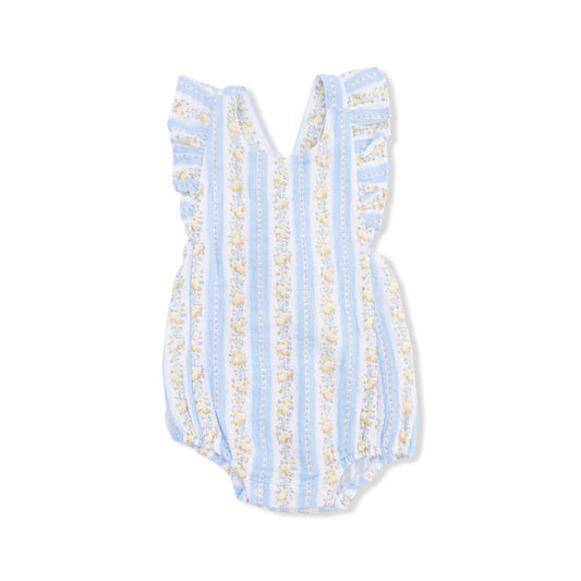 Odalys Floral Stripe - Sunsuit