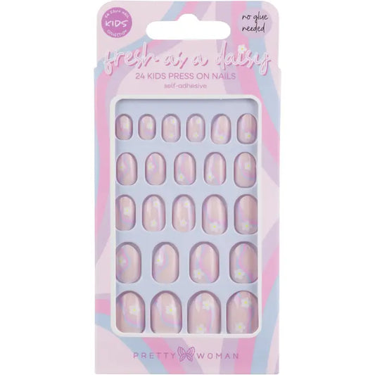 Fresh as a Daisy Press on Nails