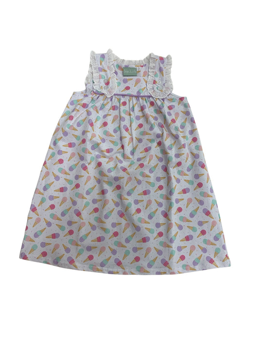 Ice Cream Eyelet Dress