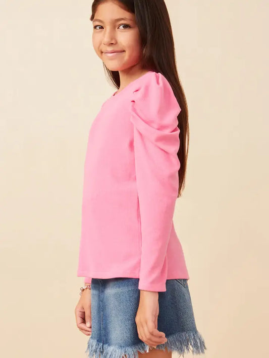 Pink Long sleeve top