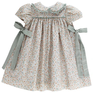 Autumn blooms float dress