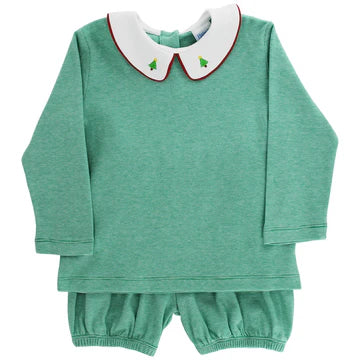 Boy bloomer set christmas trees