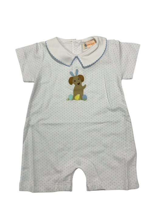 Boy Easter Pup romper