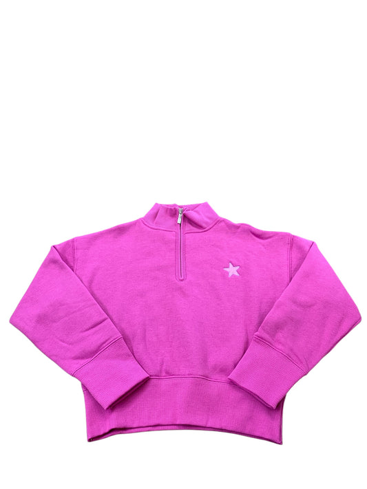 Star Pretty Pink 1/4 Zip Sweatshirt