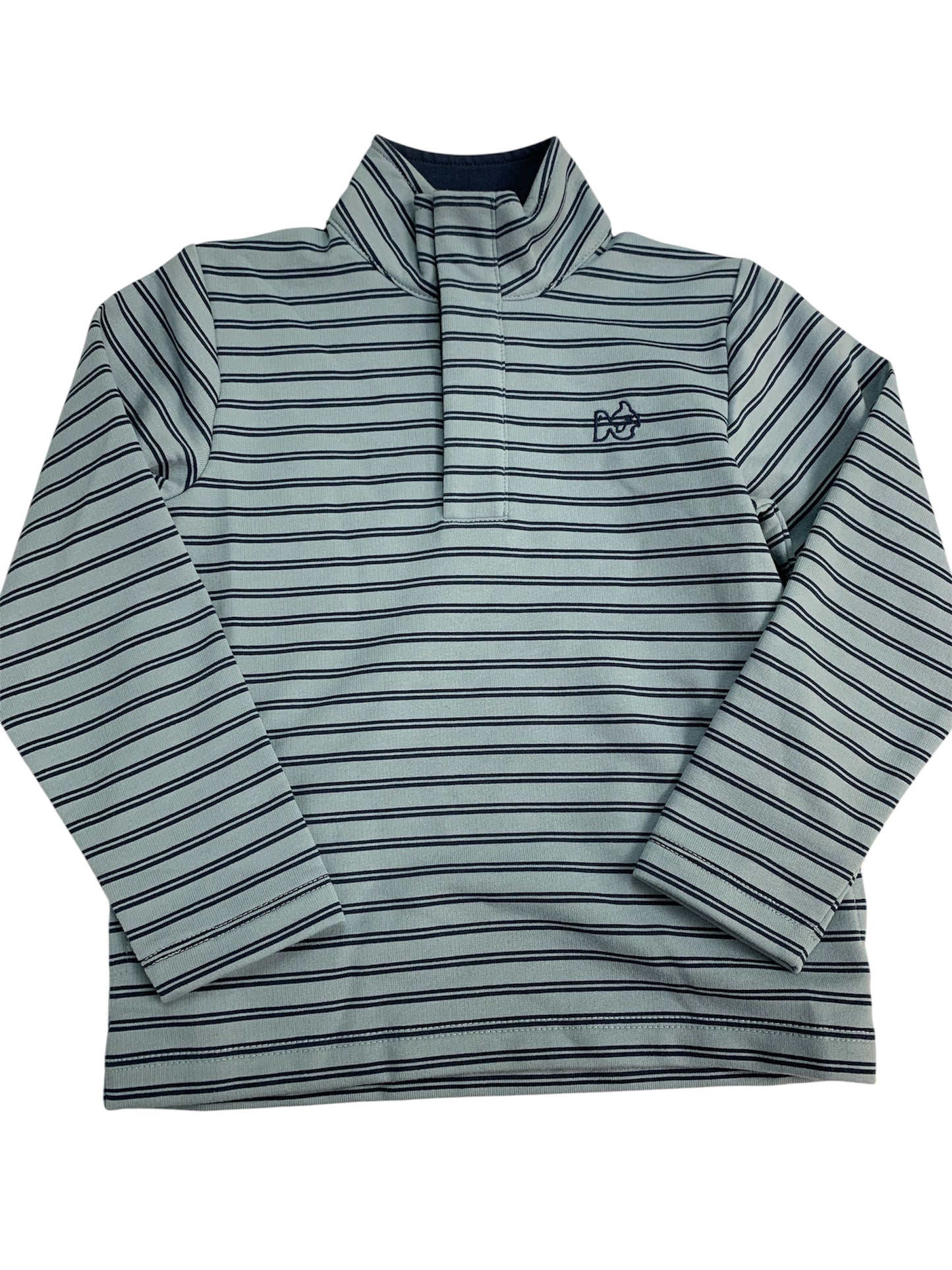 Boy sporty snap pullover