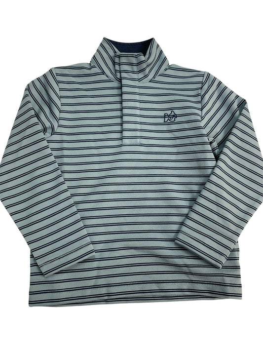 Boy sporty snap pullover