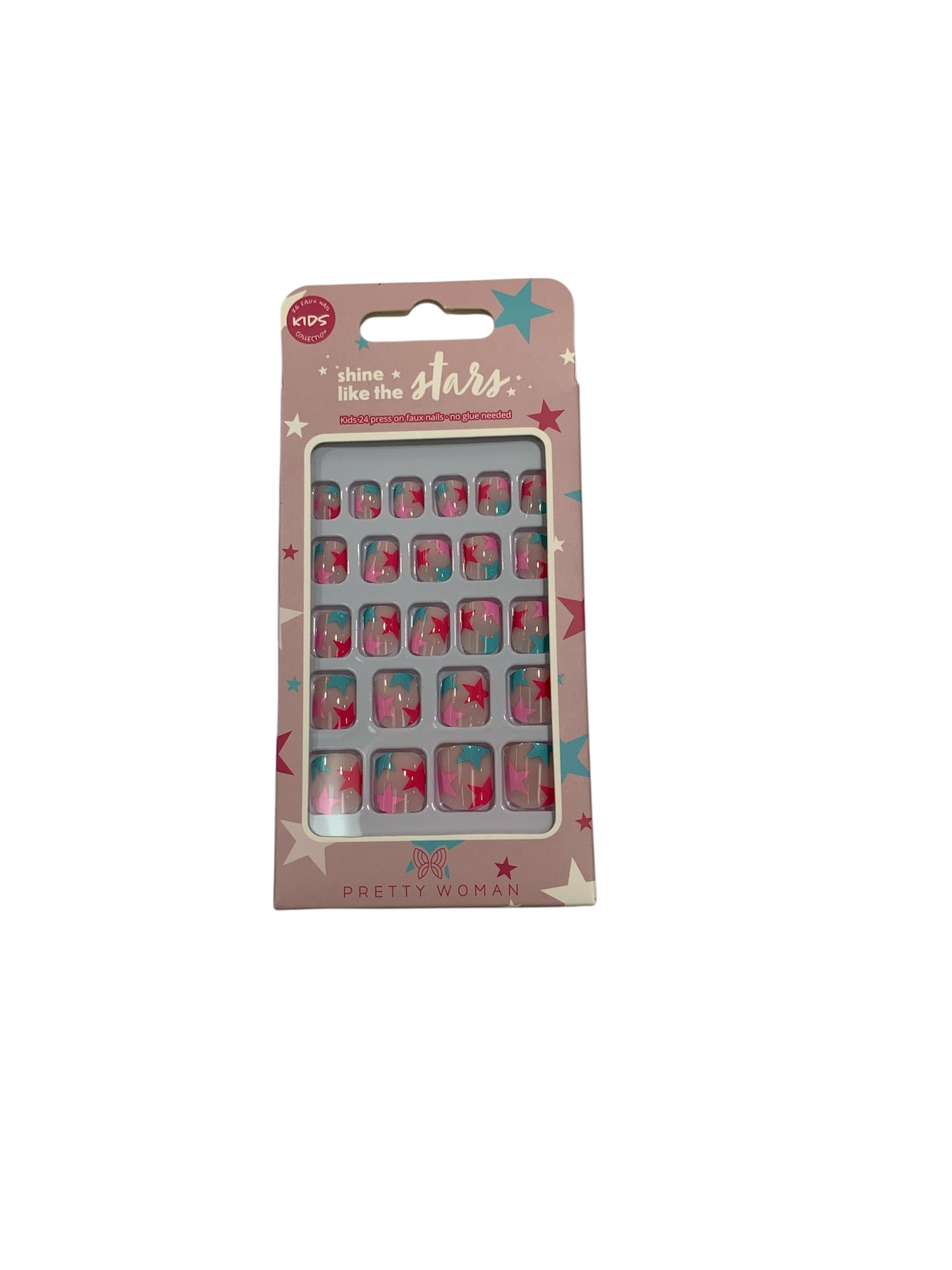 Stars artificial nails