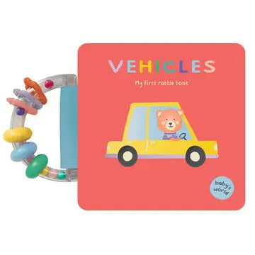 vehicles- rattle book