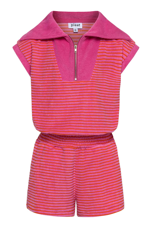 Romper Pink/Orange