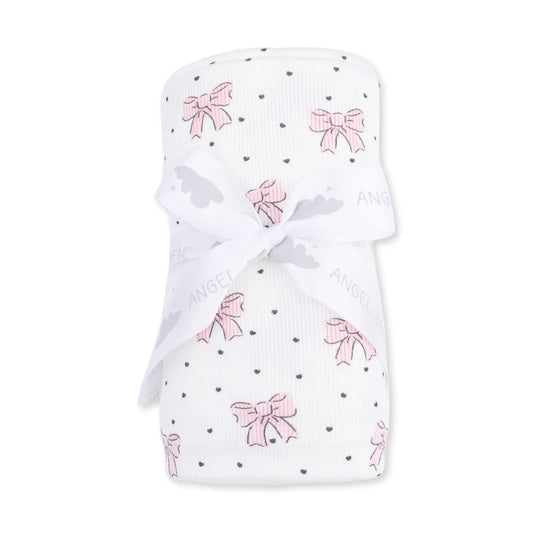 Bows & Hearts Swaddle