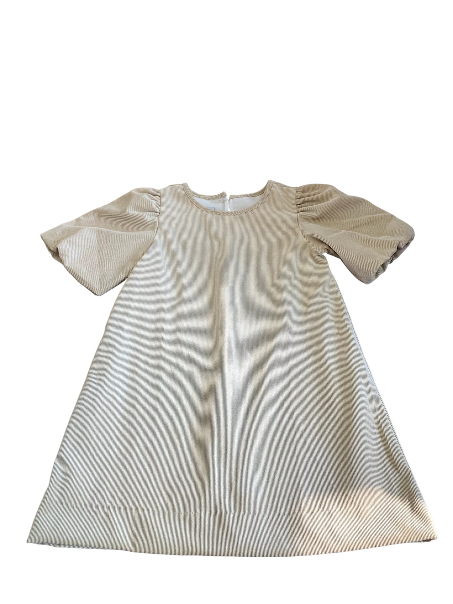 Alexandria Khaki Corduroy Dress