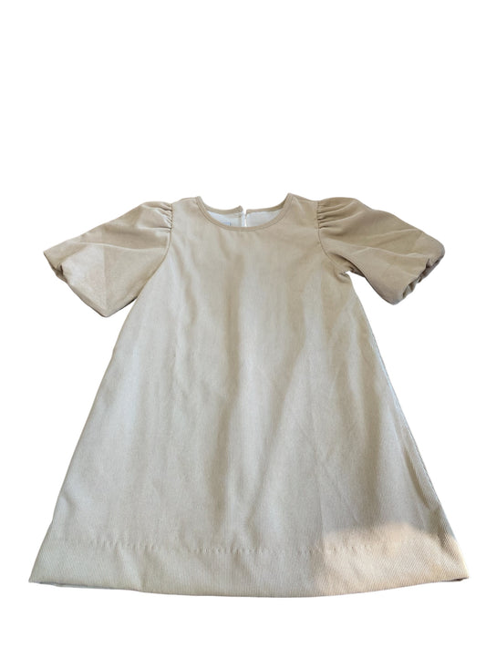 Alexandria Khaki Corduroy Dress