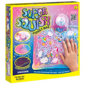 Unicorn Super Squish Fidget Bag