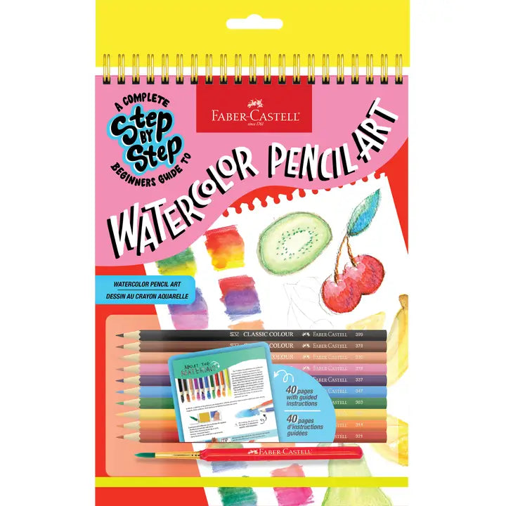Step By Step Watercolor Pencil Art Beginner's Guide